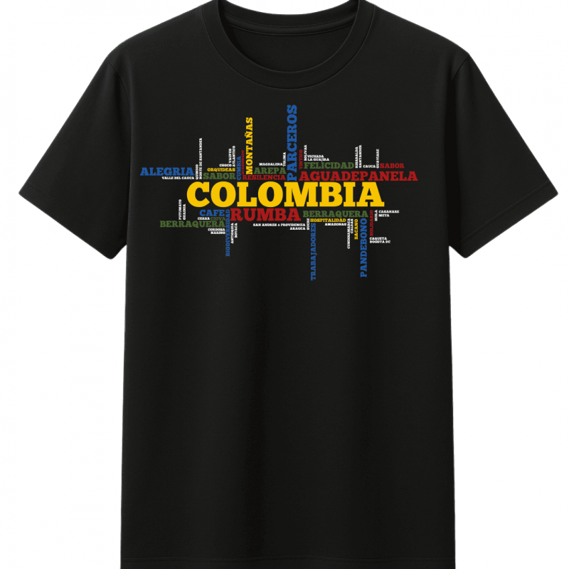 Camiseta Colombia Unida